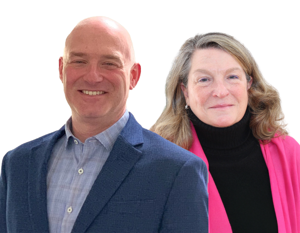 AJ - The Wise Marketer podcast host & Eileen Peacock, Valuedynamx