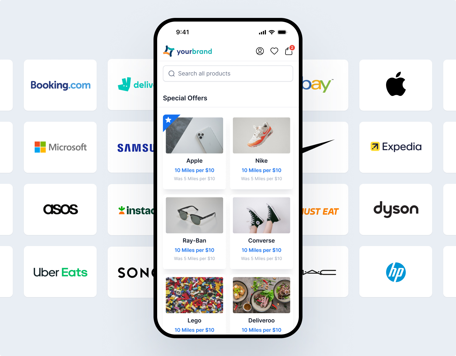 Unrivalled network of global brands